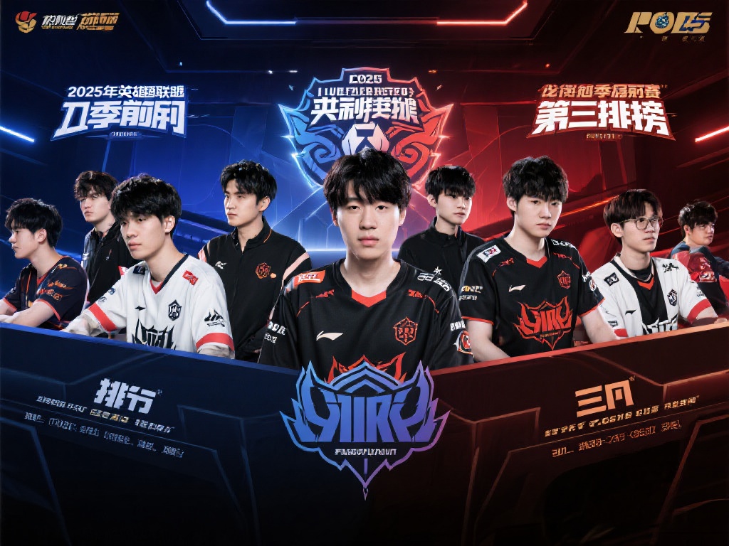 2025英雄联盟职业联赛战队实力排行榜正式公布！